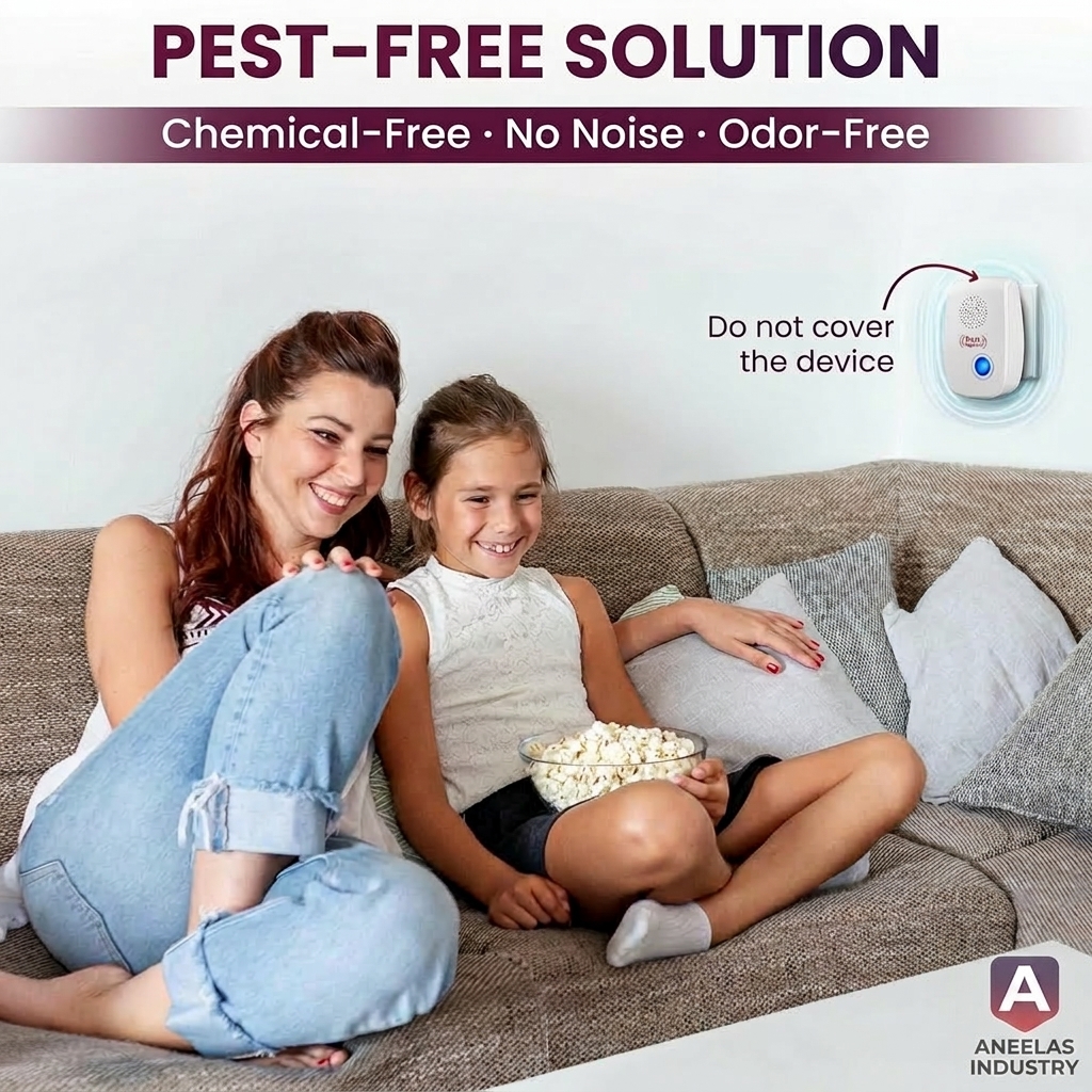 4 Pack Ultrasonic Pest Repeller Plug In for Repelling Mosquito Mouse Cockroach Rodents (3)