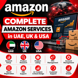 Complete Amazon Services in UAE, UK & USA